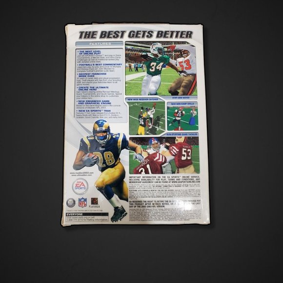 Madden 2003 Big Box PC Game Retro - Picture 2 of 7